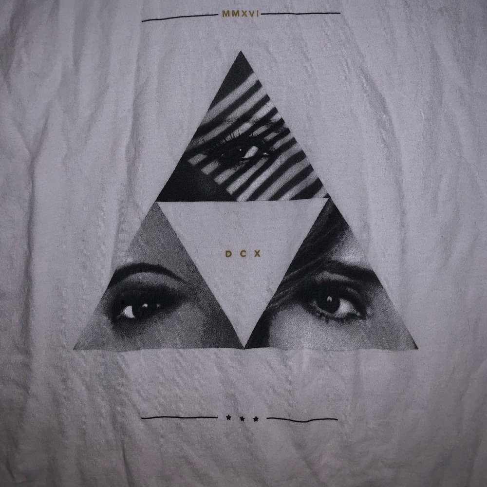 DCX White & Black Triangle Tank top size S - Picture 6 of 8
